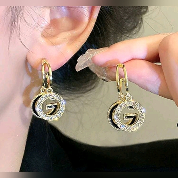 Gucci Style Earrings - Picture 1 of 3